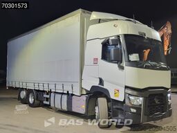 Renault T 480 6X2 Curtainsides Lift + steering axle Aut...