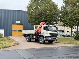 Mercedes-Benz AXOR 1833 - 4x4 - Pritche - Kran - 1. Hd