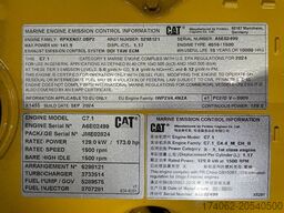 Caterpillar C7.1 - 148kVA marine genset StageV - DPX-18270
