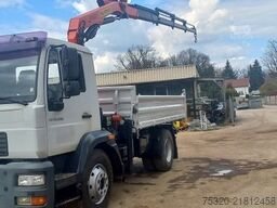 MAN LE 15.250 Kipper Kran