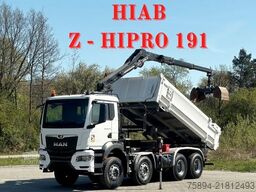 MAN TGS 35.470 * KIPPER 5,10m + KRAN * TOPZUSTAND