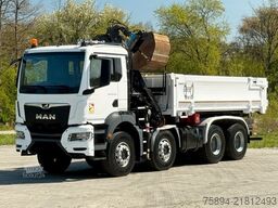 MAN TGS 35.470 * KIPPER 5,10m + KRAN * TOPZUSTAND