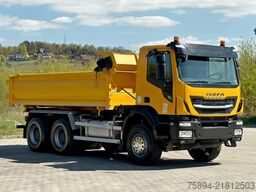IVECO STRALIS X WAY 480* KIPPER * 6x4 * TOPZUSTAND