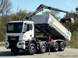 MAN TGS 35.470 * KIPPER 5,10m + KRAN * TOPZUSTAND