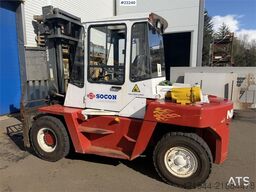 Nissan VF05H60U 6-ton truck with hydraulic side shift