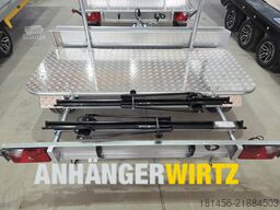 Debon Querlader platzsparend Motorrad Roller
