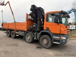 Scania P420 8X4 + (25m) CRANE HIAB 422 E-5 HIPRO + JIB...