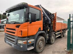 Scania P420 8X4 + (25m) CRANE HIAB 422 E-5 HIPRO + JIB...