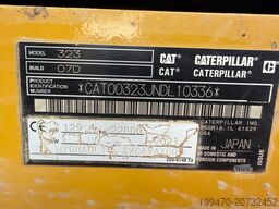 Caterpillar 323 inklusive Leica System und 1 Tieflöffel