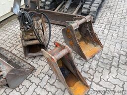 O&K RH1.48 / 4.680 KG / Greifer + 3 x Löffel