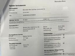 MERCEDES-BENZ Sprinter 314 CDI Kasten L1H1 RWD Sitzheizung