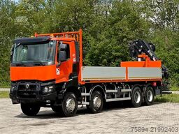 RENAULT K 430 * HIAB 211 EP - 5 HIDUO+ FUNK * 8x4