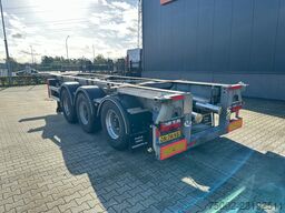 Van Hool 3-ASSIGE OPLEGGER 20FT/30FT ADR CHASSIS / galva...