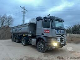 Mercedes-Benz Arocs 1853 Hydrodrive with 3-axle Schwarzmüller K-Series Steel Tipper