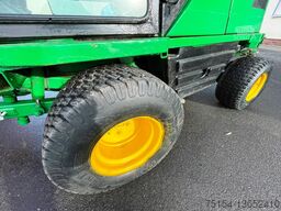John Deere 1505 SCHNEESCHILD + MULCHER