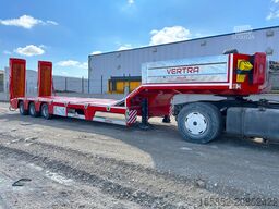 Vertra 3-Achs Tieflader verbreiterbar Liftachse NEU