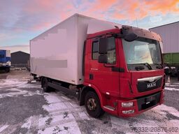 MAN TGL 12.220 BL Koffer 6,2m LBW 1 to Klima