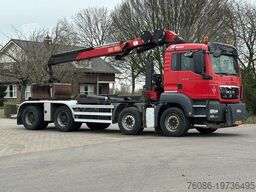 MAN TGS 41.400 8X4 WIDESPREAD!!HMF 22TM KRAAN/HAAK!...