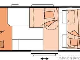 HOBBY Vantana De Luxe K60 FT Navigation / Rückfahrkame