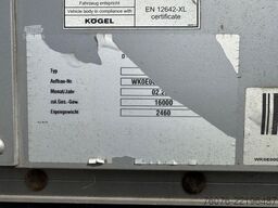 Kögel BDF Wechselbrücke 7.45 Curtainsider