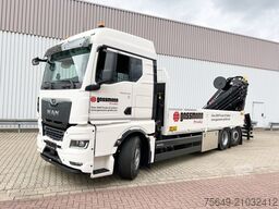 MAN TGX 26.510 6x2-4 LL CH TGX 26.510 6x2-4 LL, Kran Hiab X-HiPro 548 E-8, Lenk-/Liftachse, TwistLock 20Fuß, Funk, Retarder