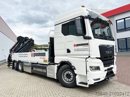 MAN TGX 26.510 6x2-4 LL CH TGX 26.510 6x2-4 LL, Kran Hiab X-HiPro 548 E-8, Lenk-/Liftachse, TwistLock 20Fuß, Funk, Retarder