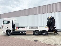 MAN TGX 26.510 6x2-4 LL CH TGX 26.510 6x2-4 LL, Kran Hiab X-HiPro 548 E-8, Lenk-/Liftachse, TwistLock 20Fuß, Funk, Retarder