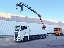 MAN TGX 26.470 6x2-4 BL TGX 26.470 6x2-4 BL, Lenk-/Liftachse, Retarder, Navi, Heckkran Atlas AK 170.2-A12