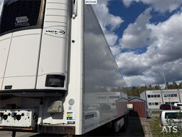 Krone cool liner 3-axle semi box trailer with 2 temperat