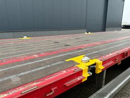 Pacton platte oplegger met twist locks voor 1x40FT / 2...
