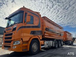 Scania R650 8x4 Bulk Truck with Bulk Trailer – Jilko Body