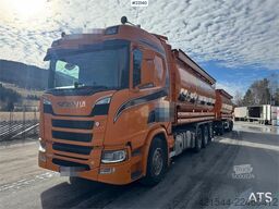 Scania R650 8x4 Bulk Truck with Bulk Trailer – Jilko Body