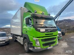 Volvo FM450 box truck 6x2 w/ full side opening, 2 zone u