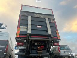 Volvo FM450 box truck 6x2 w/ full side opening, 2 zone u