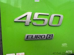 Volvo FM450 box truck 6x2 w/ full side opening, 2 zone u