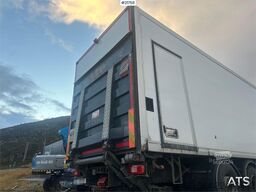 Volvo FM450 box truck 6x2 w/ full side opening, 2 zone u