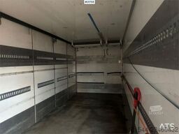 Volvo FM450 box truck 6x2 w/ full side opening, 2 zone u