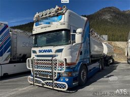 Scania R730 6x2 Tank Truck with Tank Trailer – Rear Tippi