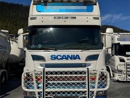 Scania R730 6x2 Tank Truck with Tank Trailer – Rear Tippi