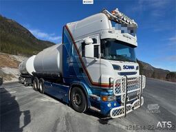Scania R730 6x2 Tank Truck with Tank Trailer – Rear Tippi
