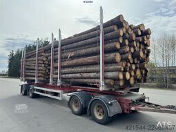 Närko 4-axle Timber Trailer