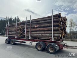 Närko 4-axle Timber Trailer