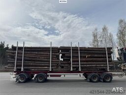 Närko 4-axle Timber Trailer