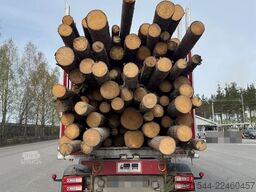 Närko 4-axle Timber Trailer