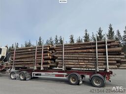 Närko 4-axle Timber Trailer