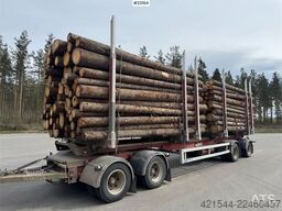 Närko 4-axle Timber Trailer