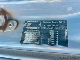 MERCEDES-BENZ Actros 1851 4x2 LS Blatt-Luft Retarder Hydraulik