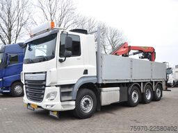 DAF CF 460 8X2 2016 PALFINGER / ALU BORDEN / MANUAL