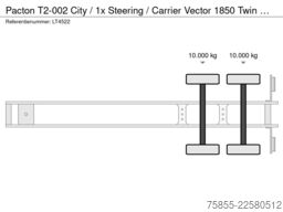 Pacton T2-002 City / 1x Steering / Carrier Vector 1850...