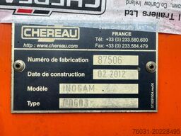 CHEREAU 3 Axle FRIGO Carier Vector 1850 7CM Side H260cm